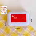 thumbnail image 2 of Tgbvmt Portable Household Divider Box Travel Mini Storage Box Transparent Cute Organizer Multiple Compartments Food Grade Plastic Pill Box Jewelry Hardware Small Items Sorting Case for Home Travel, 2 of 6
