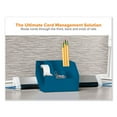 thumbnail image 3 of KONNECT DESK ORGANIZER AND CABLE MANAGEMENT NINE-PIECE KIT, PLASTIC, BLUE | Bundle of 2, 3 of 7
