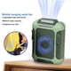 thumbnail image 1 of Clearance Mini ventilador acondicionador USB, ventilador recargable con clip para cintura con velocidad de 3 niveles, 1 of 4