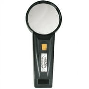 Reizen Illuminated Pocket Magnfiier - 2X -4x insert 2-1-2 inches