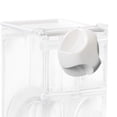 thumbnail image 6 of Bothyi Automatic Bird Feeder Clear Bird Cage Feeder for Lovebirds Cockatiel Budgies White, 6 of 7