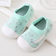 thumbnail image 3 of Unsex Baby First Walking Shoes boy Girl Infant No-Sliper Lightweight Sneakers,6 12 18 24 36 Months Toddler Protect Toes Sock Shoes, 3 of 6