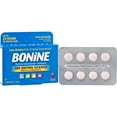 thumbnail image 3 of Bonine Motion Sickness and Nausea Relief, Chewable Tablets, Raspberry, 8 Count, 3 of 8