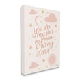 thumbnail image 3 of Stupell Industries My Sun Moon and Stars Children's Pink Sky Graphic Art Gallery-Wrapped Canvas Print Wall Art, 16x20, by Becky Thorns, 3 of 7