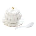 thumbnail image 2 of CIMAXIC 1 Set Traditional Design Ceramic Stew Pot For Households 9.5In,4.53"X3.74"X3.74", 2 of 5