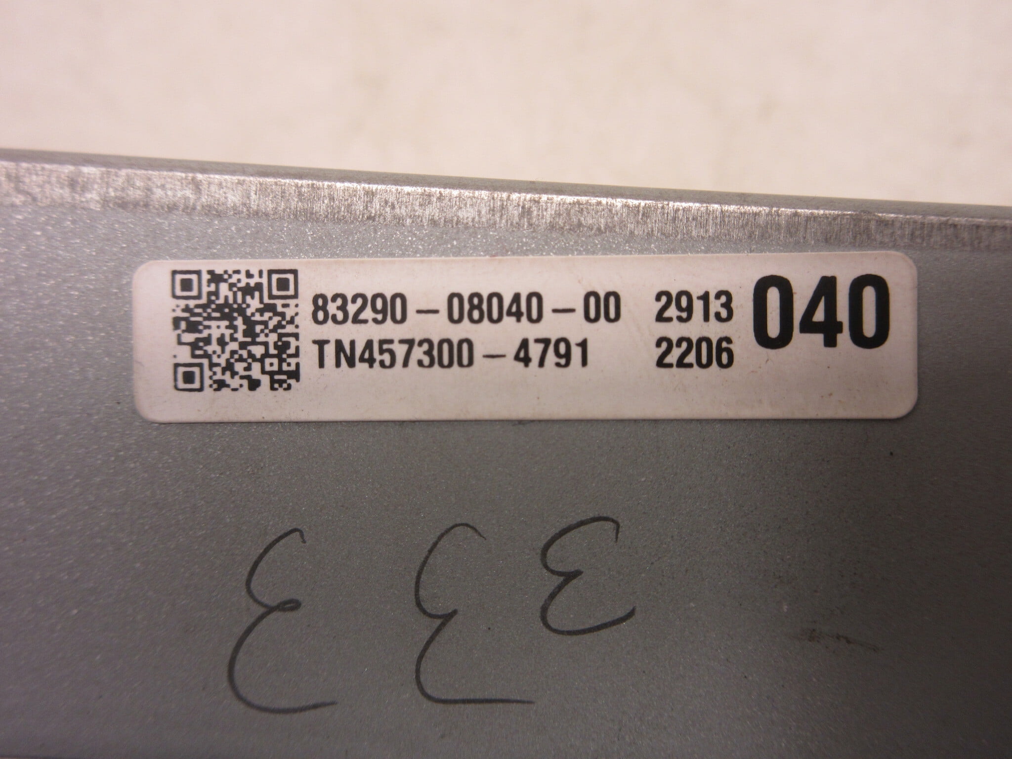 Pre-Owned 11-14 Toyota Sienna Upper Dash Mounted Message Center Info Display Screen OEM - Verify Specific Vehicle Fitment In Description - (Good)