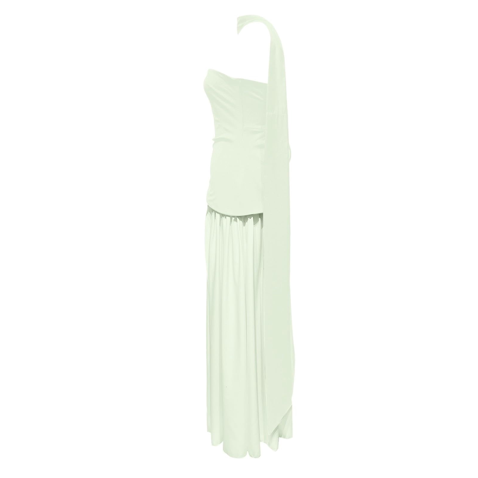 gljltg Women's Casual Strapless Hip-Hugging Long Sleeveless One-Shoulder Dress for Women, Spring, Summer, Suitable for Casual, Daily, Birthday, Dating, Dance, Party, Wedding, Work
