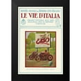 thumbnail image 2 of Unknown 17x24 Black Modern Framed Museum Art Print Titled - Esso - The Road of Italy, 2 of 5