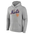 thumbnail image 2 of Men's Gray New York Mets Wahconah Pullover Hoodie, 2 of 3