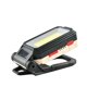 thumbnail image 2 of Luz de trabajo COB recargable giratoria con base magnética y gancho para colgar, rotación de 180° y 5 modos de luz para reparación de automóviles, parrilla, camping y uso de emergencia, 2 of 5