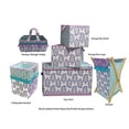 thumbnail image 3 of Bacati - Paisley Kids Storage (Nursery Storage Caddy, Lilac/Purple/Aqua), 3 of 3