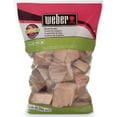 thumbnail image 2 of Weber Apple Wood Chunks, 350 Cu. In. bag, 2 of 4