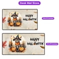 thumbnail image 5 of Happy Halloween Sphynx Witches Hat Pumpkin Carving Desk Mat Full Keyboard Mouse Pad Cat Lover Kitten Owner Gifts Idea Large Mousepad - 02019, 5 of 5
