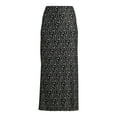 thumbnail image 2 of No Boundaries Juniors Mesh Maxi Skirt, Sizes XS-XXXL, 2 of 5