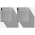 thumbnail image 1 of Veadek Geo Series Hanging 5" Planter - 2 Pack Grey, 1 of 9