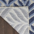 thumbnail image 3 of Nourison Aloha 2' x 6' Blue Outdoor Rug, 3 of 8