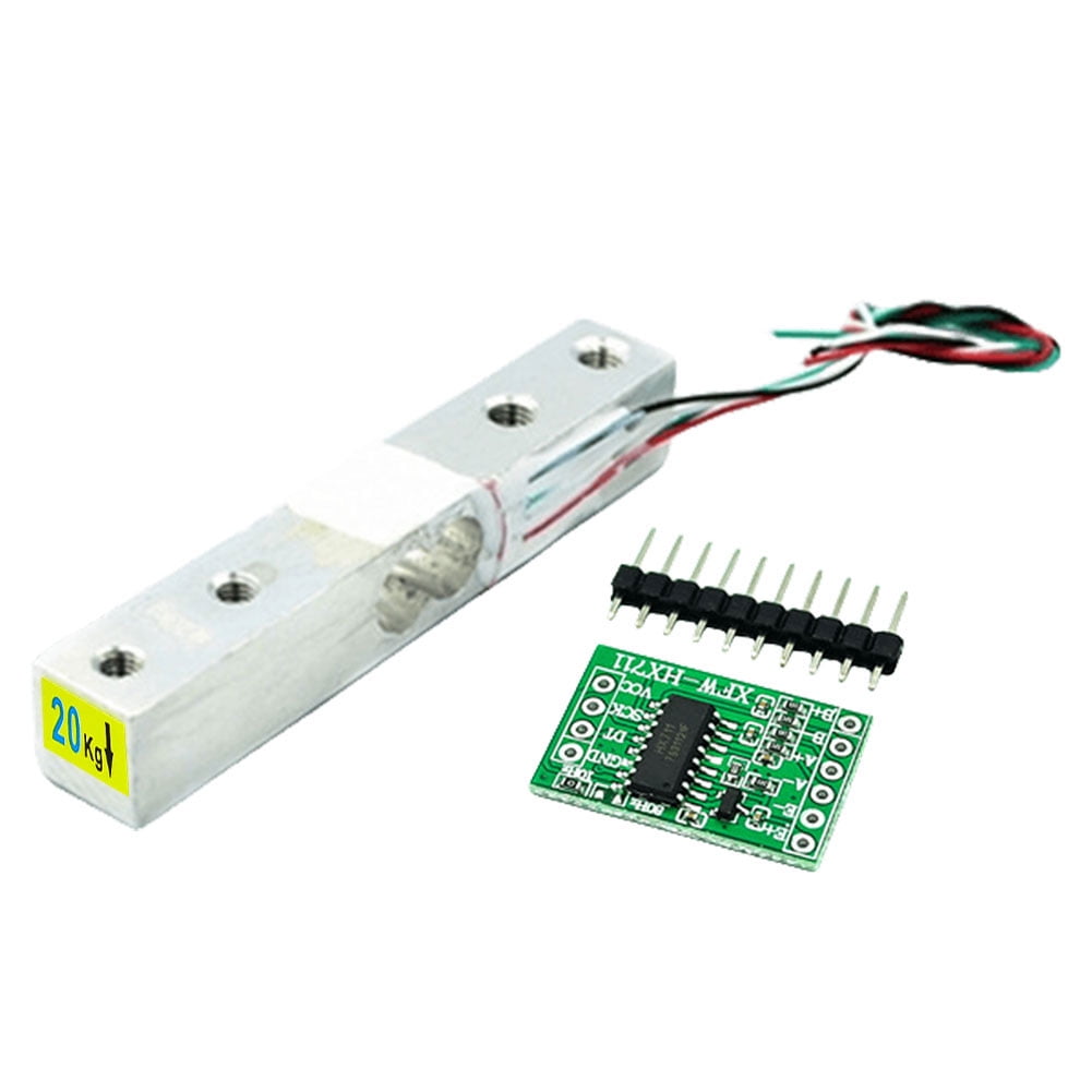 HX711 Weight Sensor Module 20KG Load Cell for Microcontroller (HX711 ...