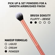 Real Techniques Face Base Makeup Brush Kit for Foundation & Contour, Pink, 4 Piece Set