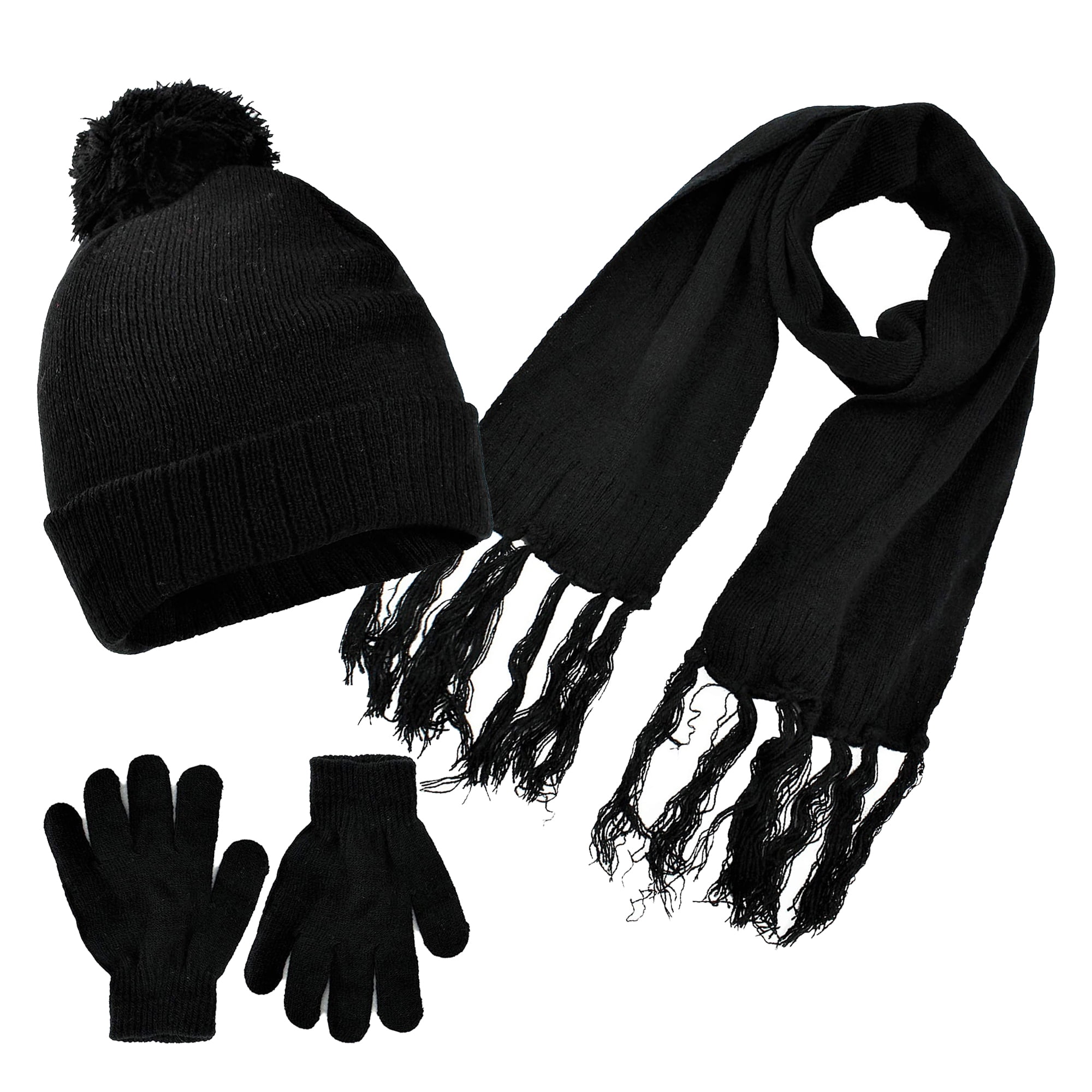 Swak Girls Hat,Scarf & Glove SetKids Cold Weather Winter Accessories