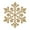 Gold2, variant on 12Pcs Snowflakes Christmas Ornaments - 4'' Glittered Snowflakes Decorations Christmas Hanging Snowflake Decorations for Winter Christmas Tree Decorations Craft Snowflakes(Pink,3.9x3.9")