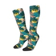 thumbnail image 2 of Balery Hawaiian Style Printed Novelty Socks Men's Women's Crew Socks Sports Socks Knee High Socks Cotton Socks Quirky and Cool Socks, 2 of 9