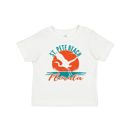 

Inktastic St. Pete Beach Florida Vacation Gift Toddler Boy or Toddler Girl T-Shirt
