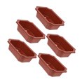 thumbnail image 2 of 5Pcs Flower Pots Windowsill Flower Pot Rectangular Flower Planter Home Accessory, 2 of 8