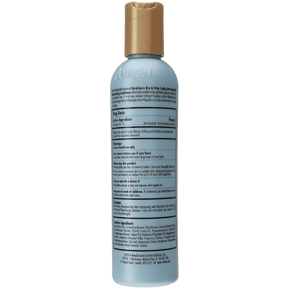 Avlon Kera Care Dry & Itchy Scalp Anti-Dandruff Moisturizing Conditioner 8 oz - (Pack of 2)