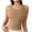 Khaki, variant on ZyeKqe Workout Tank Tops for Women Sleeveless Athletic Shirts Square Neck Crop Yoga Top Stretchy Slim Fitted Basic Tees