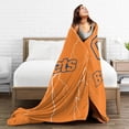 thumbnail image 5 of Gettysburg College Logo Fleece Blanket, Very Soft Microfiber Flannel Blanket for Couch Warm and Cozy for All Seasons, 5 of 6