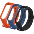 thumbnail image 1 of Correa Xiaomi para Mi Band 6 (3-Pack) Negro, Naranja y Azul Xiaomi MI BAND 6, 1 of 3