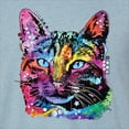 thumbnail image 2 of Cute Cat | Dean Russo Art Animal Lover Mens Premium Tri Blend T-Shirt, Denim, Medium, 2 of 6