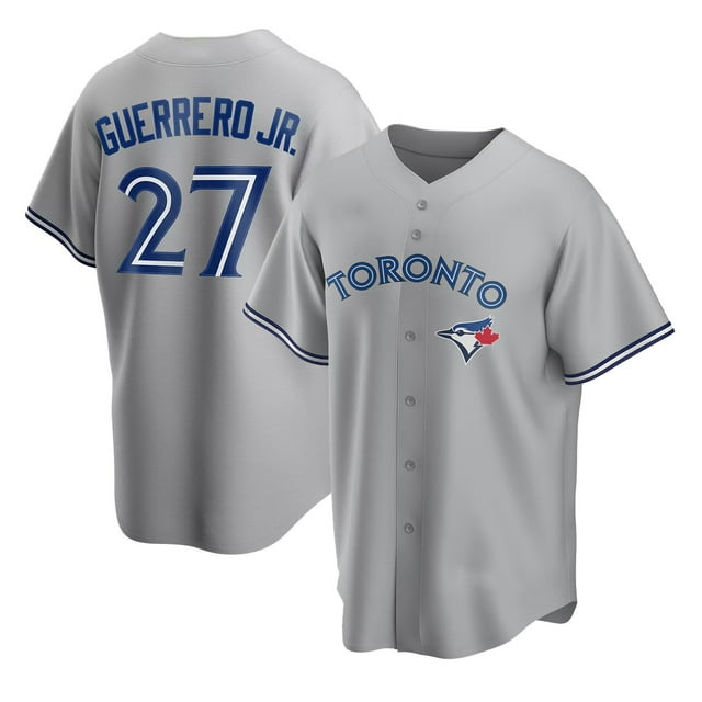 Men's Toronto Blue Jays Vladimir Guerrero Jr. Jersey 27# Adult Baseball Jersey Player Name Sport Shirt