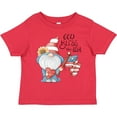 thumbnail image 3 of Inktastic God Bless the USA Gnome Boys or Girls Toddler T-Shirt, 3 of 5