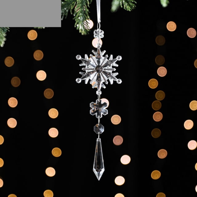 Decoración Adornada para Árboles de Navidad Xihbxyly Juegos de Copos de Nieve Colgantes Liquidación Prime