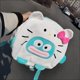 thumbnail image 2 of Mochila Kawaii Hello Kitty de peluche, bolsa de lona de gran capacidad con diseño de Anime Hangyodon, mochila de dibujos animados, bonita bolsa de almacenamiento para regalo., 2 of 6