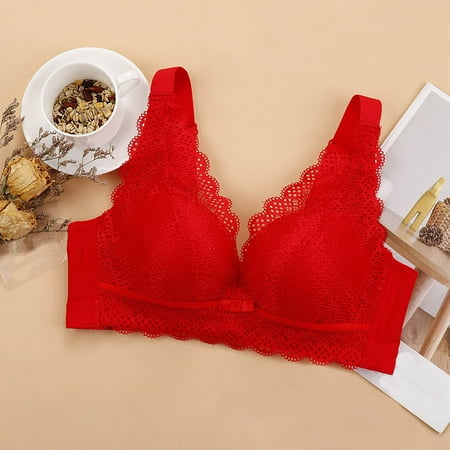 

Woman Underwear 2036 New Women s Bra Soild Wire Free Underwear One-Piece Bra Everyday Underwear