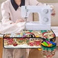 thumbnail image 4 of HELLHERO Fabric Polyester Sewing Machine Mat Owls Beautiful & Practical Fusion Waterproof Easy to Clean Mats Sewing Accessories, Christmas, 4 of 5
