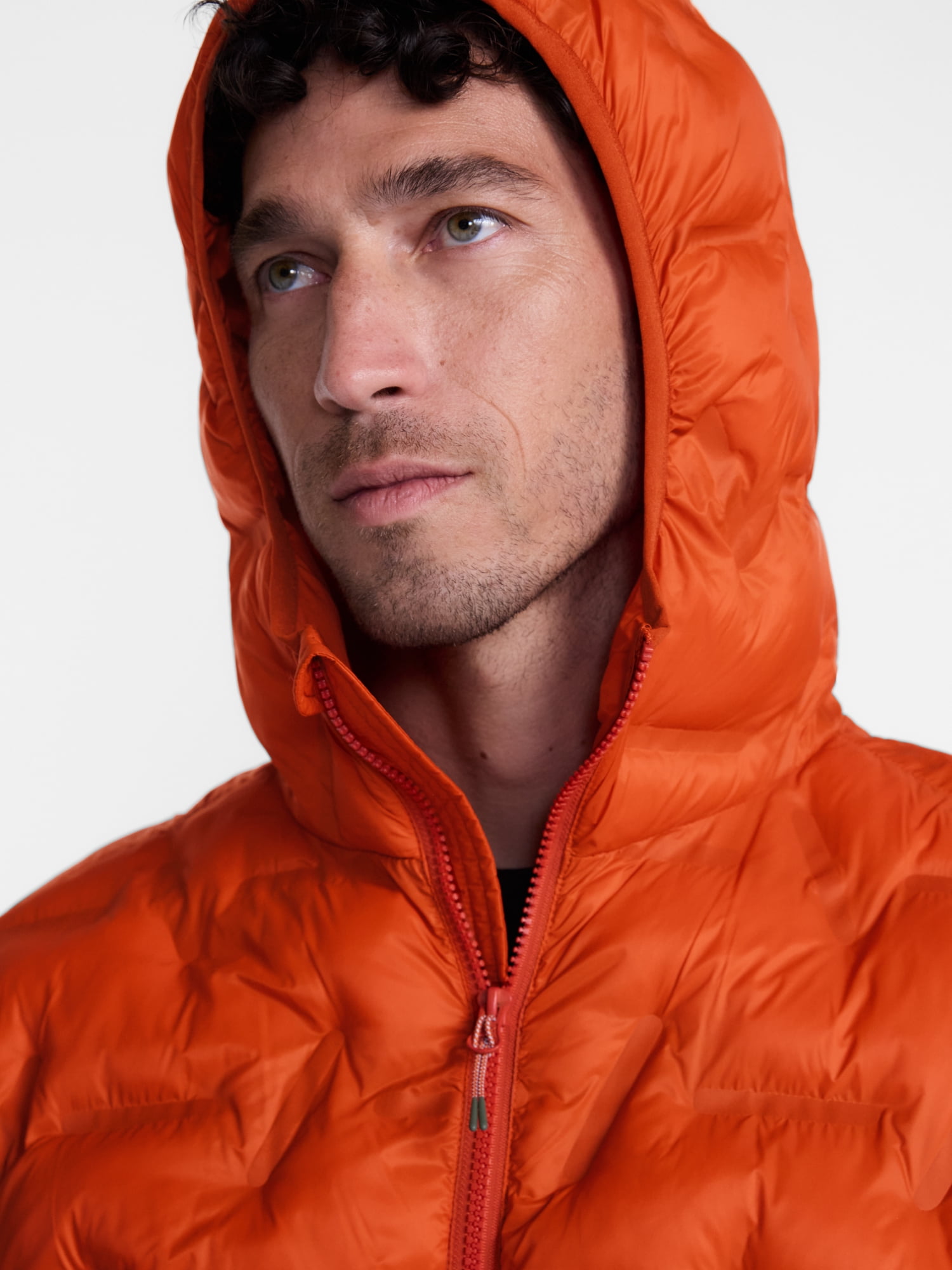 Ozark Trail Men's and Big Men's Midweight Puffer Jacket, Sizes S-3XL