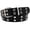 Black, variant on Belt, Star Belt: Gothic, Punk Rock, and EMO Belts; Goth and Grunge Belts; Accessories for Women and Men 1.3-Inch Wide 41.33 Inch Length