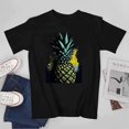 thumbnail image 3 of Pineapple T-shirt Oil Painting Art T-shirt Art Unisex tees Exquisite Gift Vintage T-shirt, 3 of 5