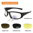 thumbnail image 5 of Transición fotocrática polarización X7 gafas de sol deportivas gafas de moda 4 lentes Kit CS juego táctico gafas deportivas masculinas, 5 of 5