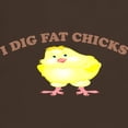 thumbnail image 3 of CafePress - I Dig Fat Chicks Dark T Shirt - Men's Classic Graphic Cotton T-Shirt, 3 of 4