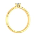thumbnail image 2 of 1/5 Carat 6-Prong Set Diamond Solitaire Engagement Ring Band in 14K Yellow Gold (Ring Size 9.5), 2 of 4