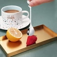 thumbnail image 3 of 12 piezas de cuchara de café de hoja de acero inoxidable, cuchara de café, cuchara de postre pequeña de acero inoxidable, cuchara de postre con diseño de mini rama, utilizada para agua, té, lech, 3 of 5