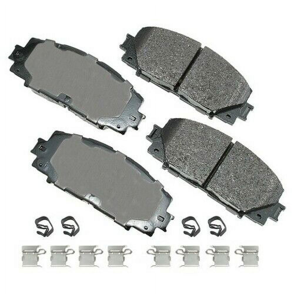 Disc Brake Pad Set Fits select: 2020-2021 TOYOTA COROLLA, 2010-2022 TOYOTA PRIUS