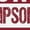 Cardinal Red, variant on Surname A Thompson T-Shirt