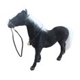 thumbnail image 1 of Realistic Horse Model Figures Figurine Toy Collections Home Desk Decor Black, 1 of 5