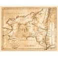 thumbnail image 2 of Denison 24x20 White Modern Wood Framed Museum Art Print Titled - New York - Denison 1796, 2 of 4