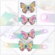 thumbnail image 5 of Pulseras Con Pintura Diamantes Cristal Imitación Mariposa, 5 of 8